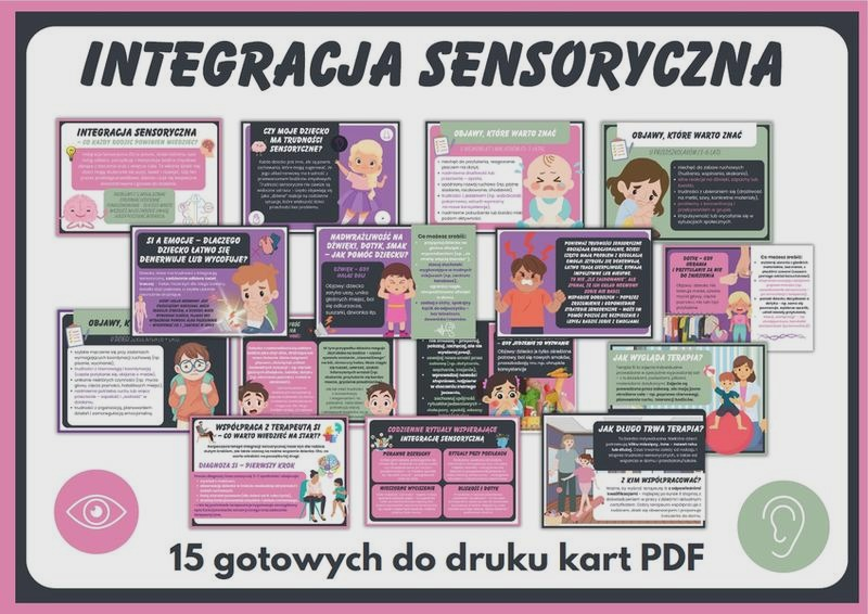 Integracja sensoryczna u dziecka – objawy, diagnoza i sposoby wsparcia