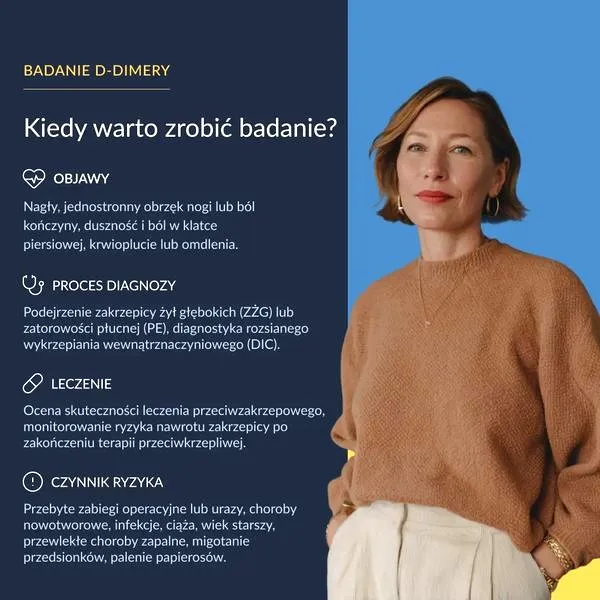 Jak obniżyć d-dimery w ciąży? Co oznacza wynik i kiedy działać