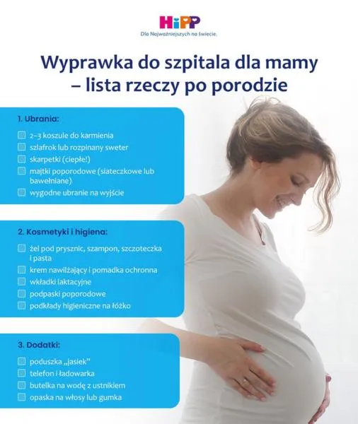 Co zabrać do szpitala
