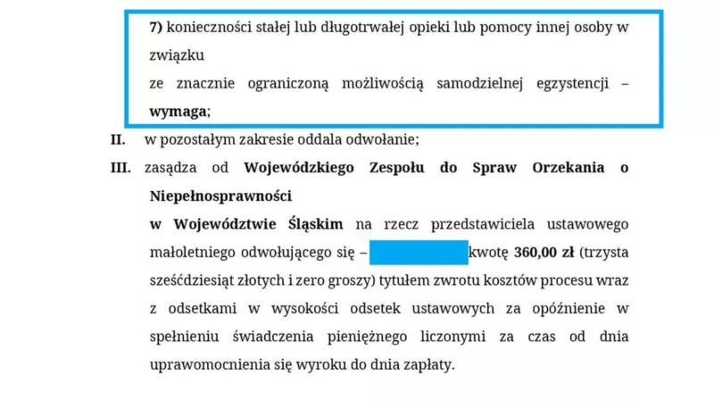 Dofinansowanie rehabilitacji dziecka