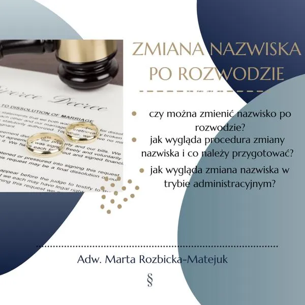 Formalny proces zmiany nazwiska