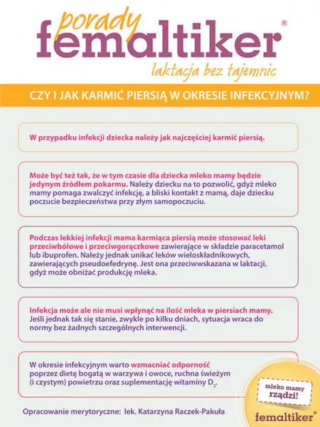 Gorączka i dreszcze podczas karmienia