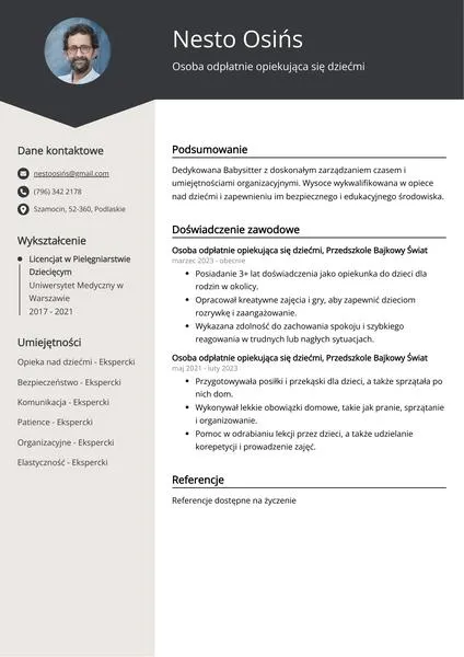 Normy zatrudnienia opiekunek