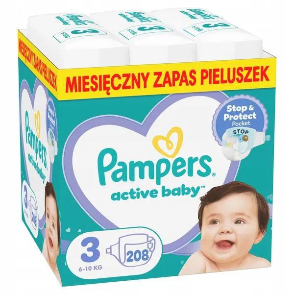 Pieluszki rozmiar 3
