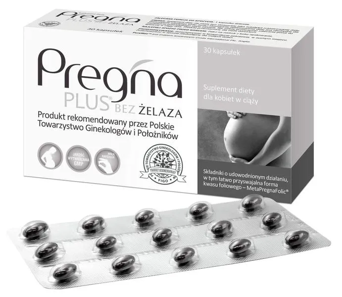 Składniki odżywcze w Pregna Plus