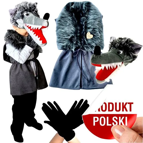 Strój wilka dla dzieci