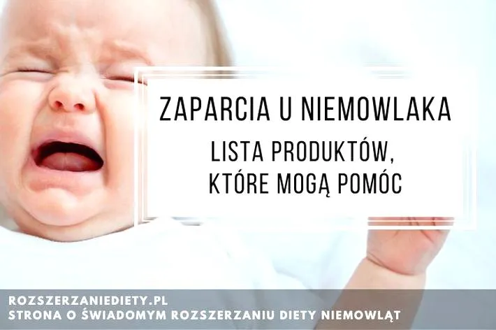 Zaparcia u niemowlaka
